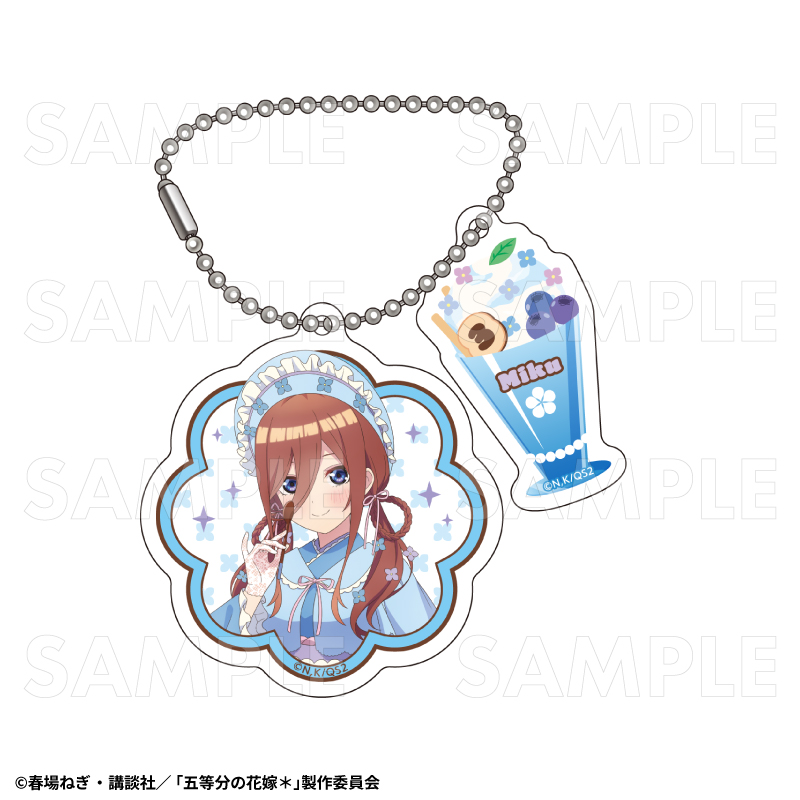五等分の花嫁*_和パフェドレスVer. 2連アクリルキーホルダー