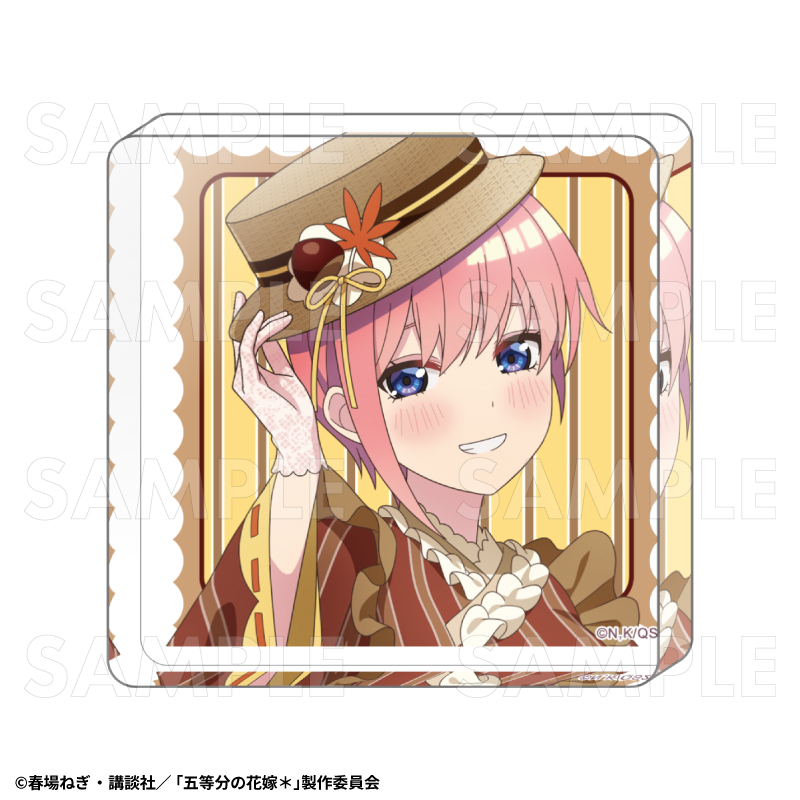五等分の花嫁*_和パフェドレスVer. アクリルミニブロック 中野一