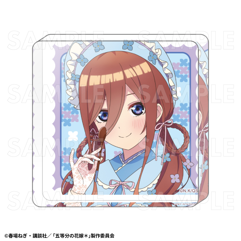 五等分の花嫁*_和パフェドレスVer. アクリルミニブロック 中野三玖