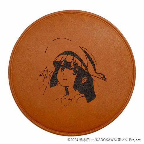 青春ブタ野郎はサンタクロースの夢を見ない_レザーコースター　牧之原 翔子