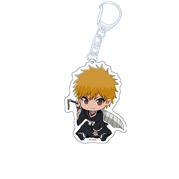 BLEACH 千年血戦篇_ぺたん娘アクリルキーホルダー vol.1 黒崎一護