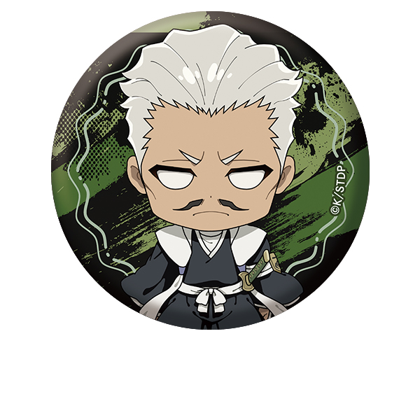 BLEACH 千年血戦篇_ぺたん娘缶バッジ vol.1 雀部長次郎忠息