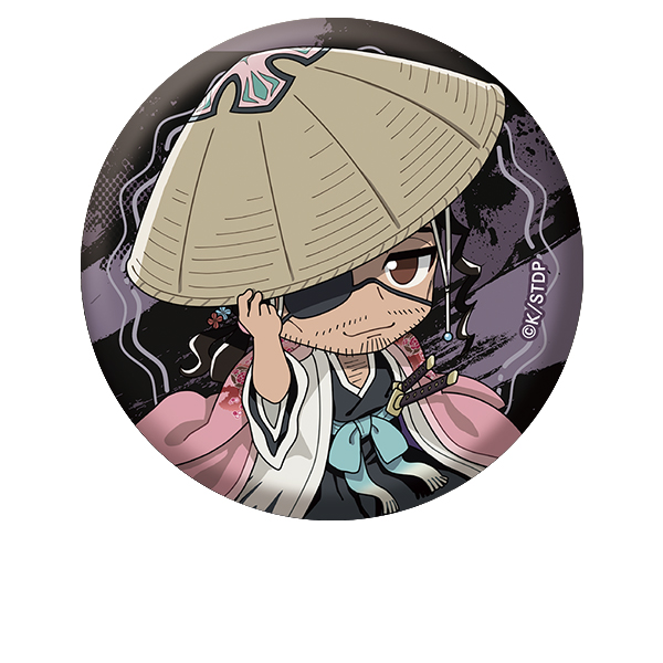 BLEACH 千年血戦篇_ぺたん娘缶バッジ vol.1 京楽春水