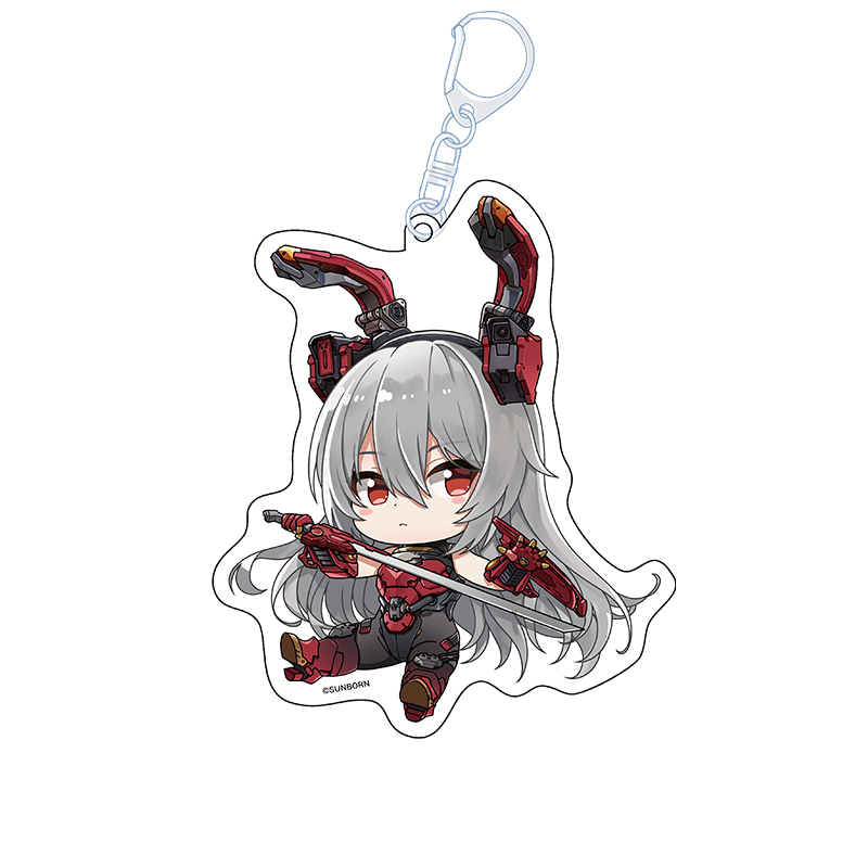 ドールズフロントライン2：エクシリウム_ぺたん娘アクリルキーホルダー キャロリック