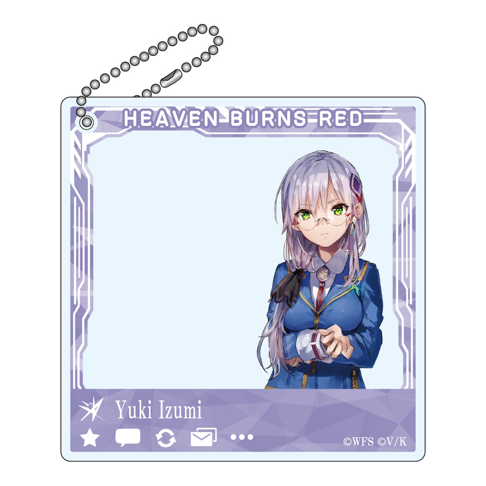 ヘブンバーンズレッド_SNSぽいアクリルキーホルダー 和泉ユキ