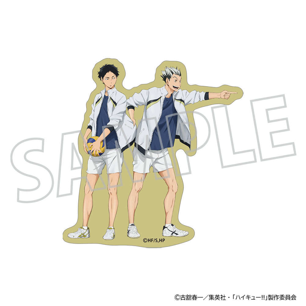 ハイキュー!!_ダイカットステッカー／木兎・赤葦