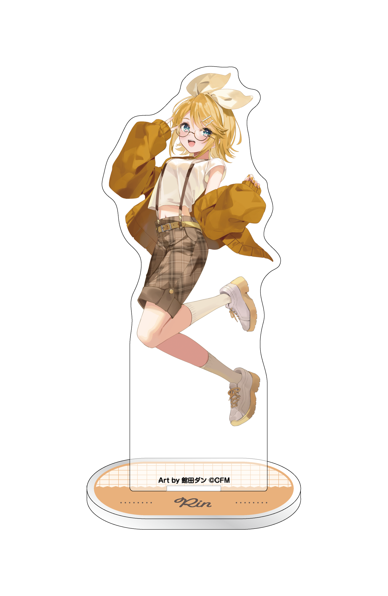 初音ミクシリーズ_アクリルスタンド／レジャフェス　B　鏡音リン