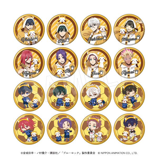 ブルーロック×ラスカル_トレーディンググリッター缶バッジ【BOX