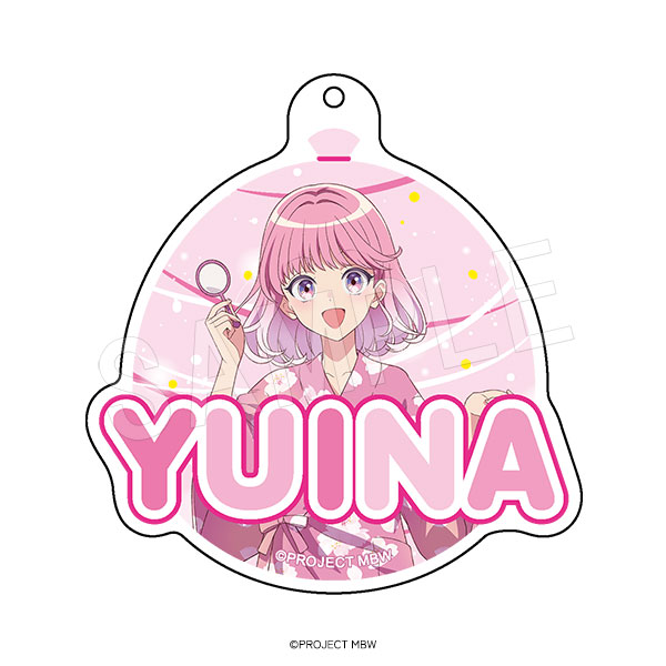 前橋ウィッチーズ_おなまえアクリルキーホルダー 夏祭りVer. 赤城ユイナ