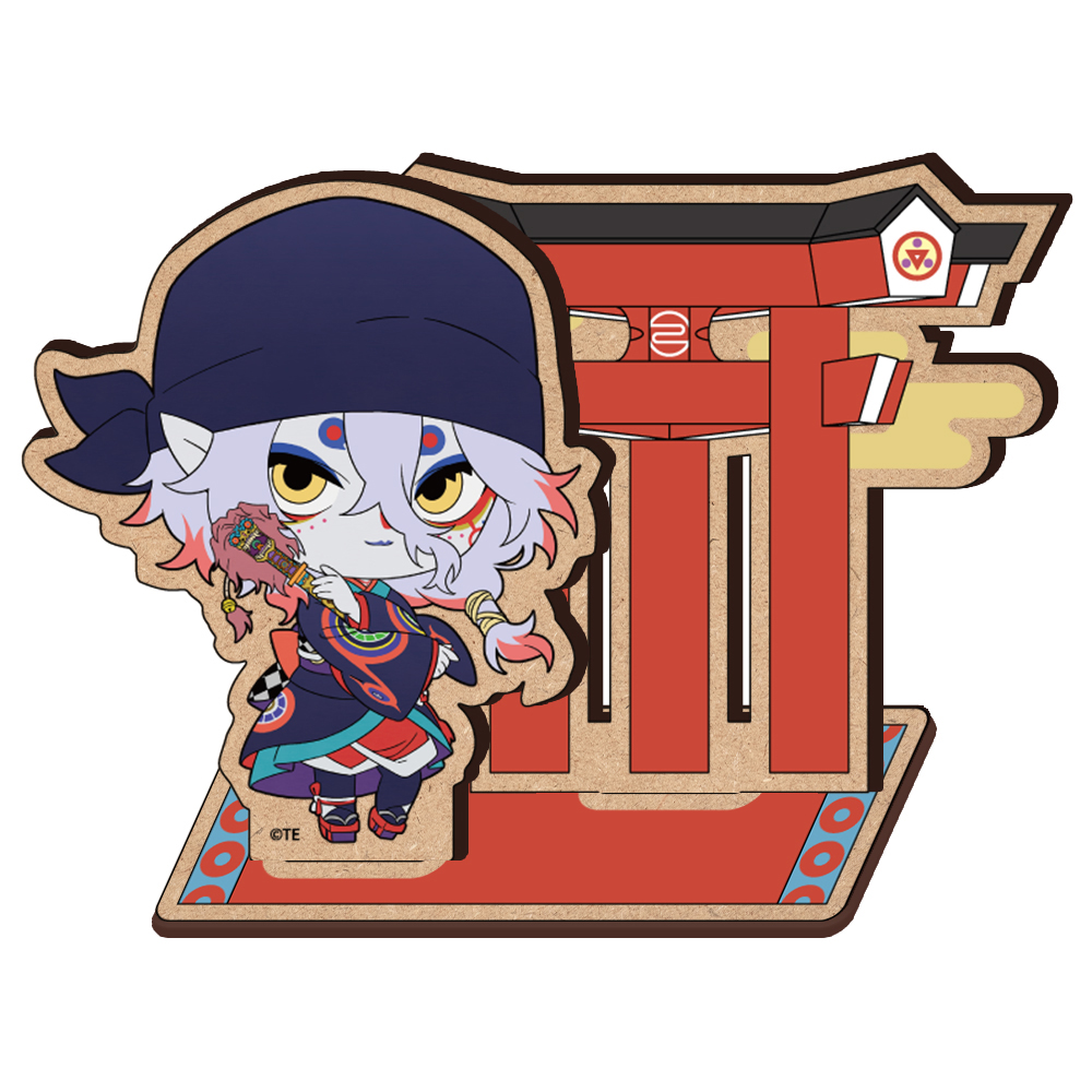 劇場版モノノ怪 第二章 火鼠_ウッドスタンド 薬売り(描き起こしミニキャラ)