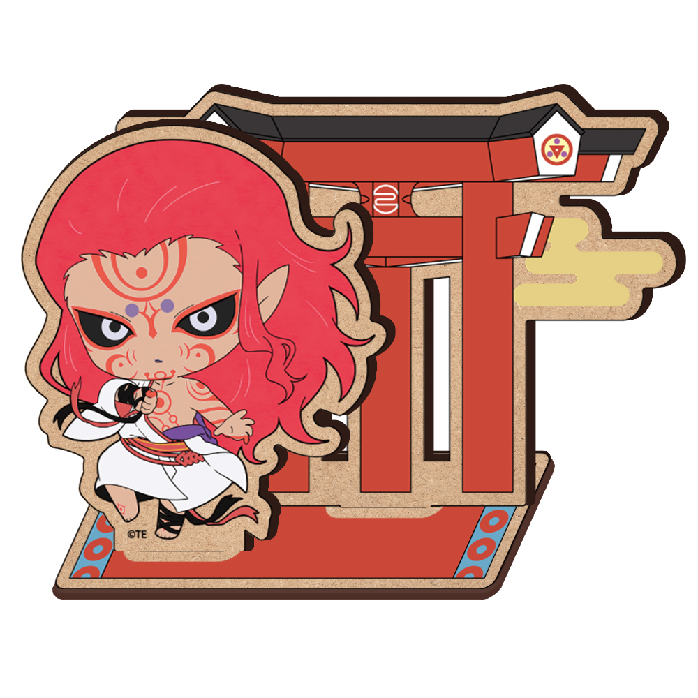 劇場版モノノ怪 第二章 火鼠_ウッドスタンド 神儀(描き起こしミニキャラ)