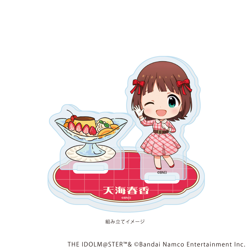 アイドルマスターシリーズ×西武園ゆうえんち レトロフェス_アクリルスタンドプレート01/天海 春香