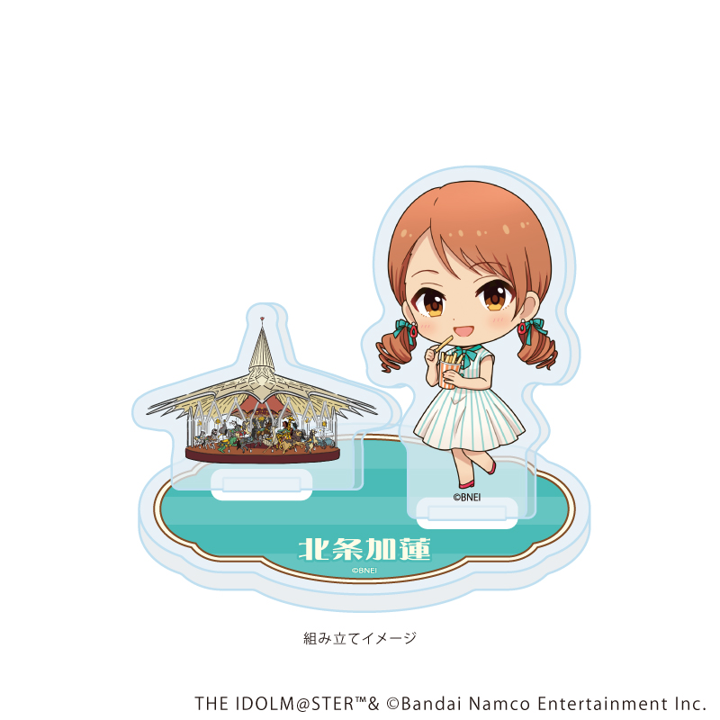 アイドルマスターシリーズ×西武園ゆうえんち レトロフェス_アクリルスタンドプレート10/北条 加蓮
