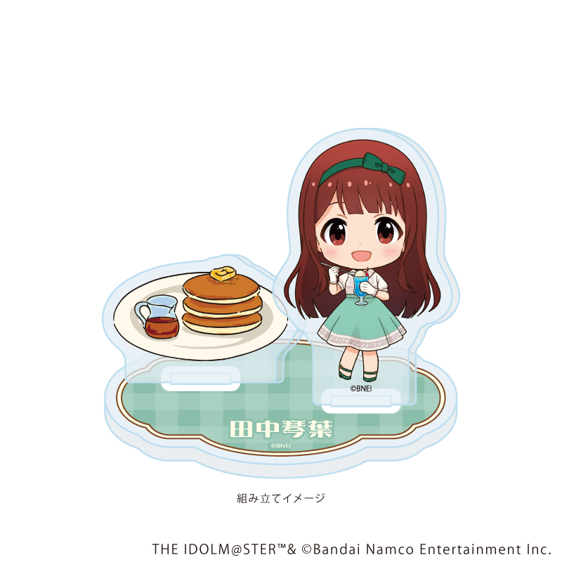 アイドルマスターシリーズ×西武園ゆうえんち レトロフェス_アクリルスタンドプレート11/田中 琴葉