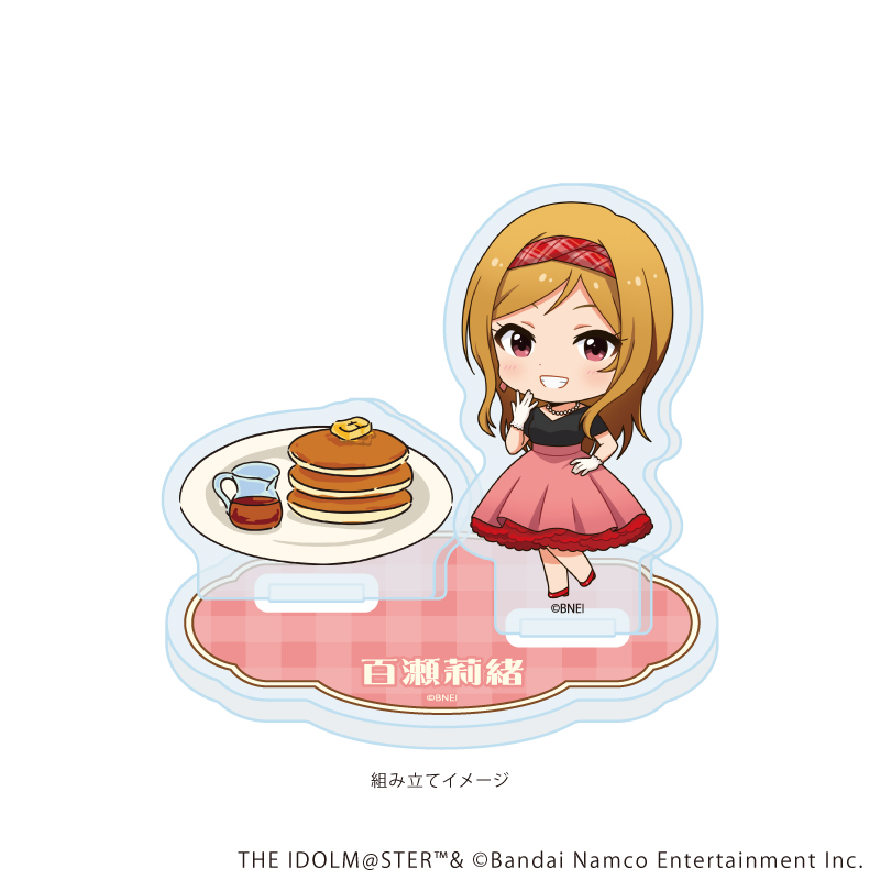 アイドルマスターシリーズ×西武園ゆうえんち レトロフェス_アクリルスタンドプレート15/百瀬 莉緒