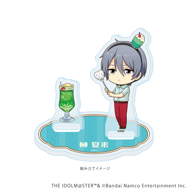 アイドルマスターシリーズ×西武園ゆうえんち レトロフェス_アクリルスタンドプレート18/榊 夏来