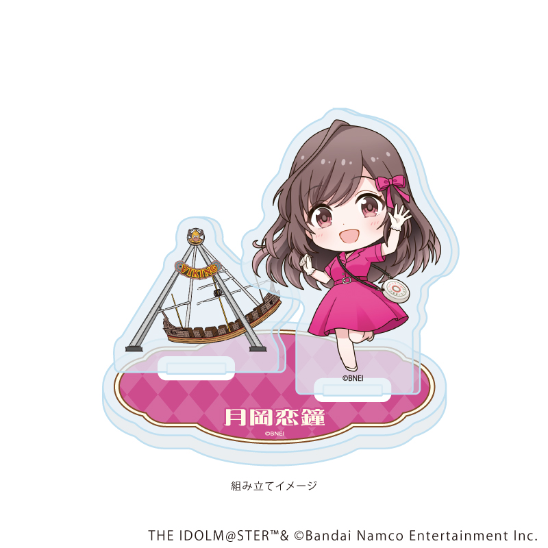 アイドルマスターシリーズ×西武園ゆうえんち レトロフェス_アクリルスタンドプレート21/月岡 恋鐘