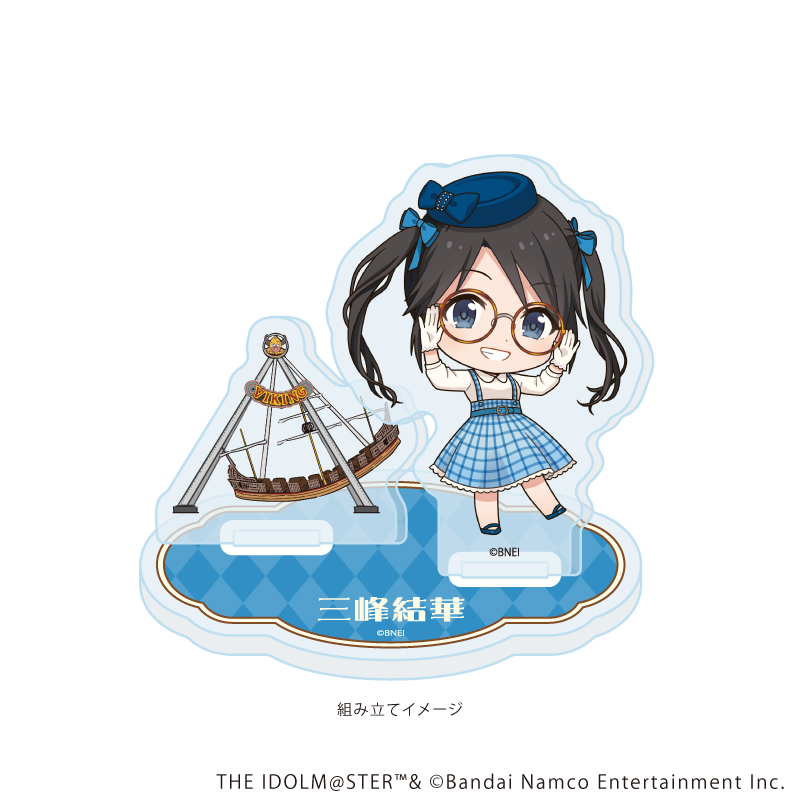 アイドルマスターシリーズ×西武園ゆうえんち レトロフェス_アクリルスタンドプレート24/三峰 結華