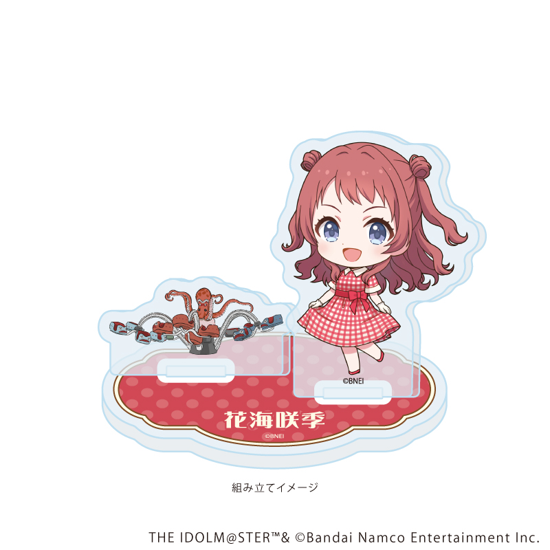 アイドルマスターシリーズ×西武園ゆうえんち レトロフェス_アクリルスタンドプレート26/花海 咲季