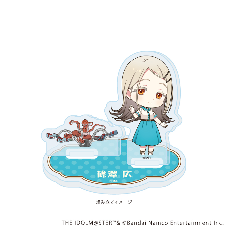 アイドルマスターシリーズ×西武園ゆうえんち レトロフェス_アクリルスタンドプレート30/篠澤 広