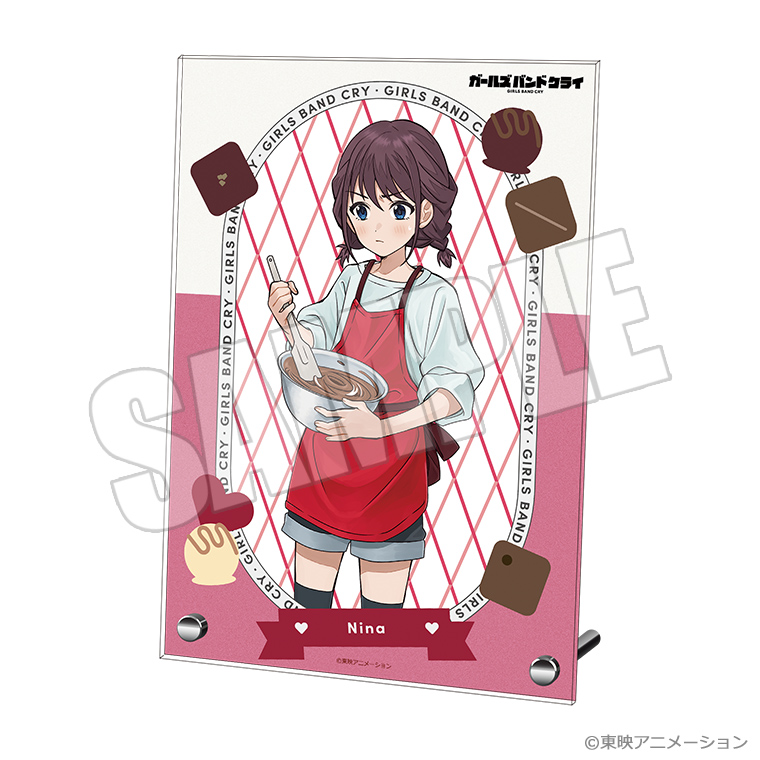ガールズバンドクライ_A4アクリルプレート -想いの彩り手- 仁菜