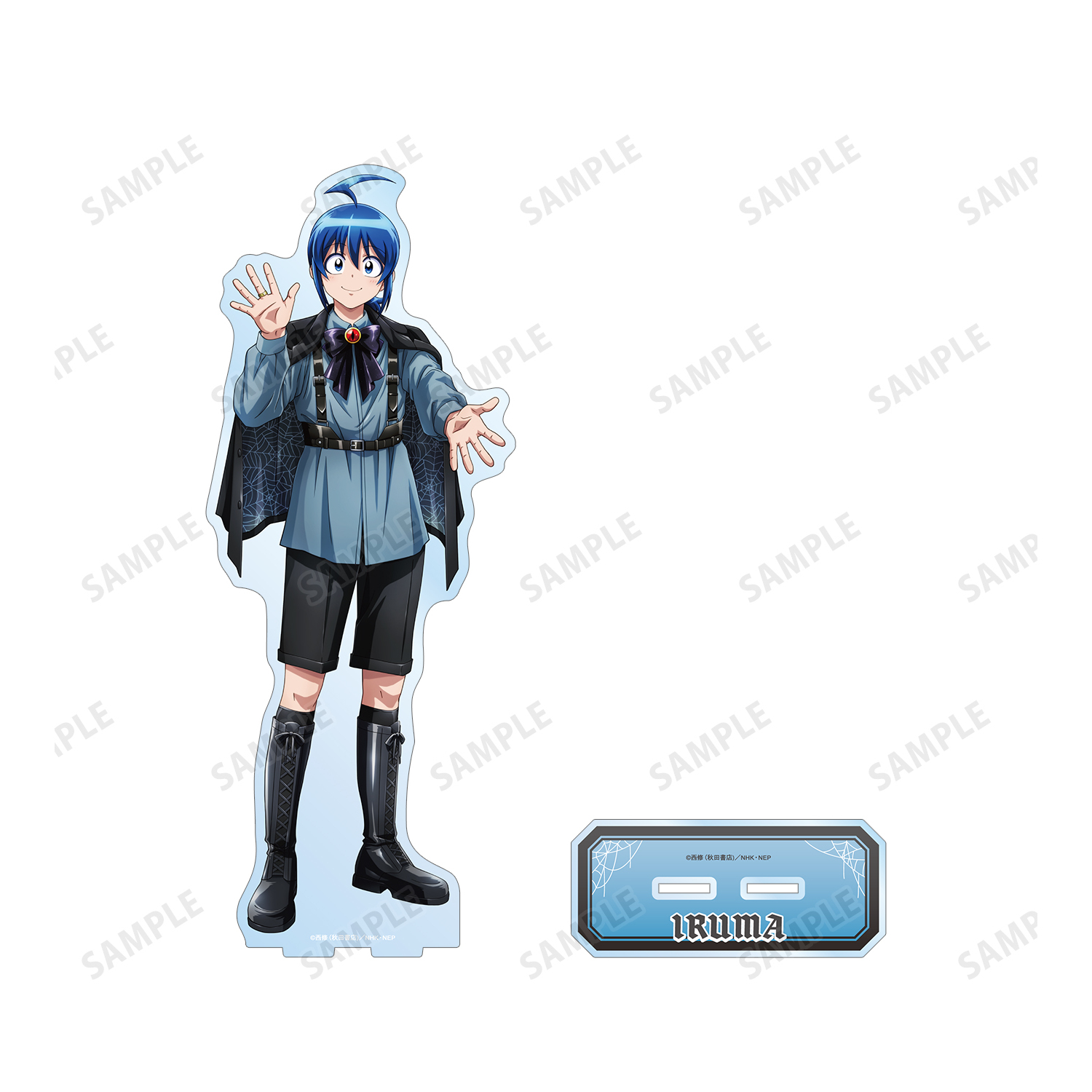 魔入りました入間くん 鈴木入間 アクリルスタンド カフェ 限定 グッズ-スタンドポップ】魔入りました！入間くん 描き下ろし