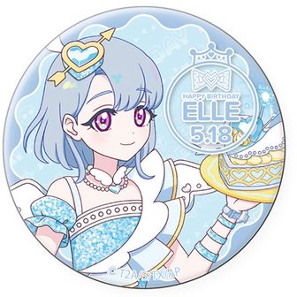 ひみつのアイプリ_ハピプリバースデー202504 缶バッジ じゅりあ