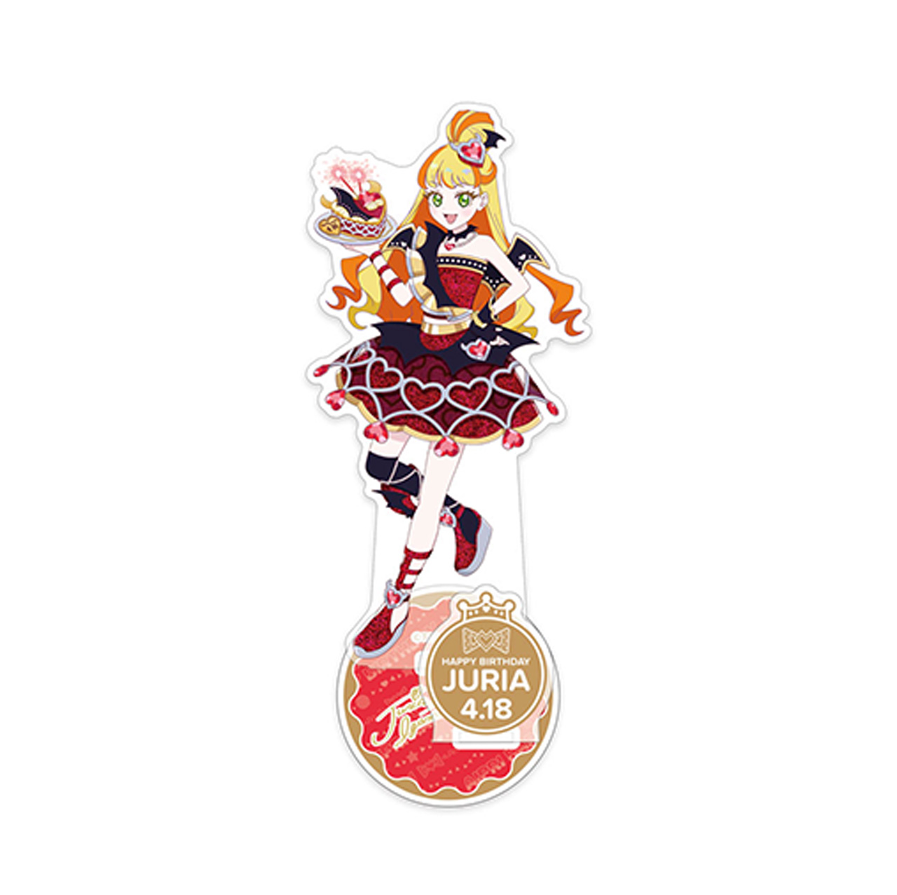 ひみつのアイプリ_ハピプリバースデー202504 ちょっとでかすた！ じゅりあ