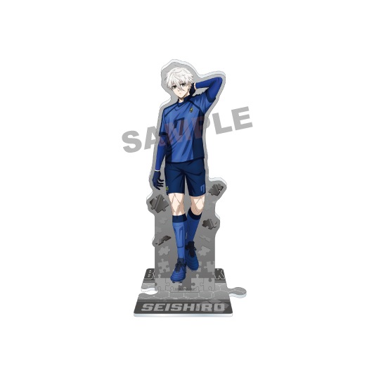 ブルーロック FC東京 アクリルスタンド 3体セット (潔、凪、蜂楽)、シール他 グッズ紹介 | ブルーロック展