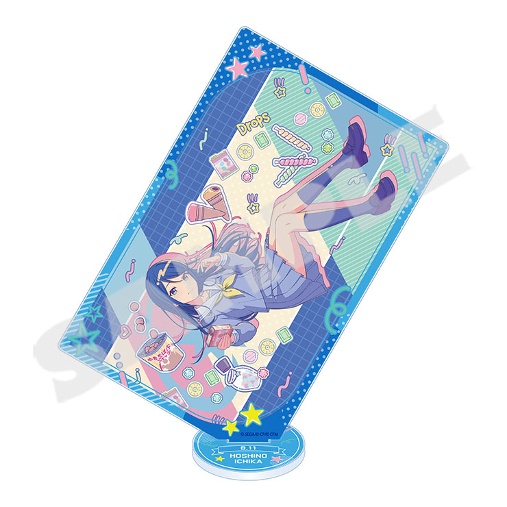 プロジェクトセカイ カラフルステージ! feat.初音ミク_Anniversary/Birthdayイラスト2023-2024 カード型アクリルスタンド 星乃一歌