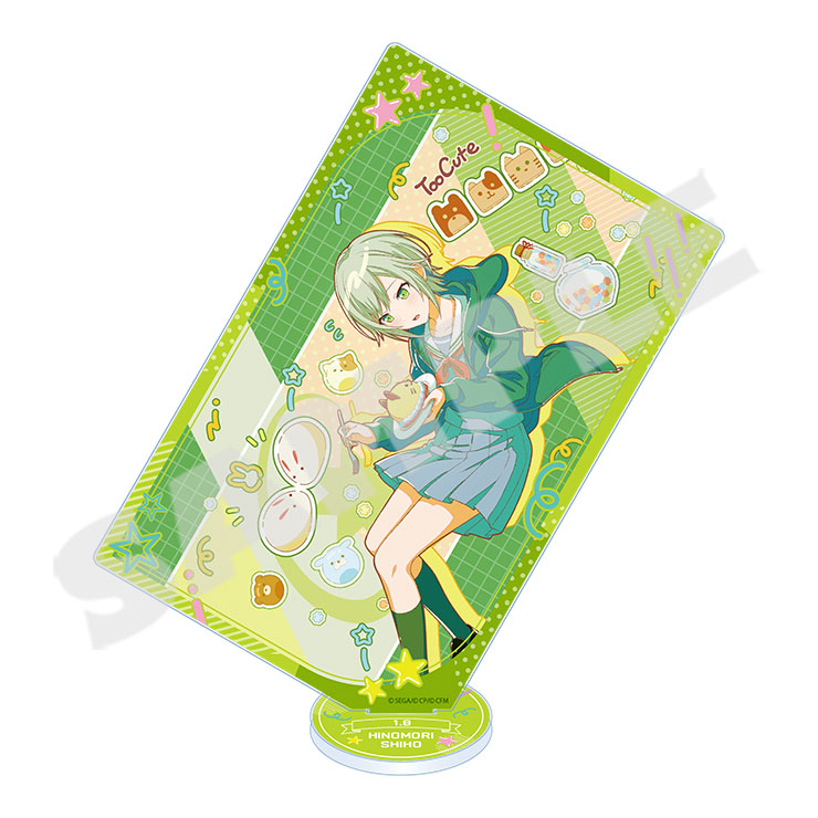 プロジェクトセカイ カラフルステージ! feat.初音ミク_Anniversary/Birthdayイラスト2023-2024 カード型アクリルスタンド 日野森志歩