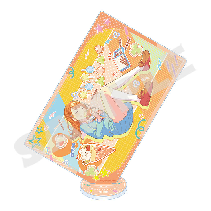 プロジェクトセカイ カラフルステージ! feat.初音ミク_Anniversary/Birthdayイラスト2023-2024 カード型アクリルスタンド 花里みのり