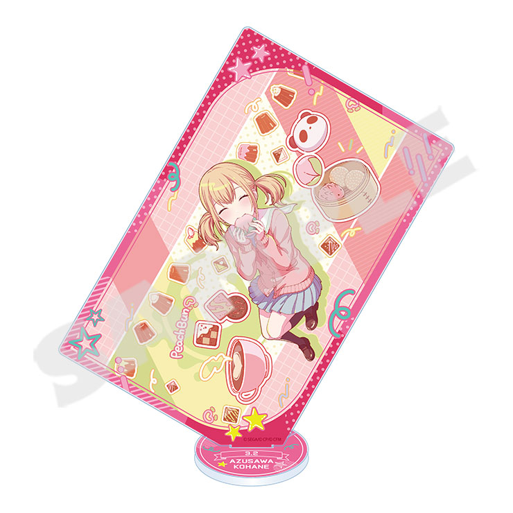 プロジェクトセカイ カラフルステージ! feat.初音ミク_Anniversary/Birthdayイラスト2023-2024 カード型アクリルスタンド 小豆沢こはね