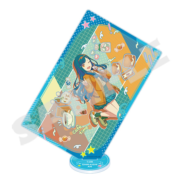 プロジェクトセカイ カラフルステージ! feat.初音ミク_Anniversary/Birthdayイラスト2023-2024 カード型アクリルスタンド 白石杏