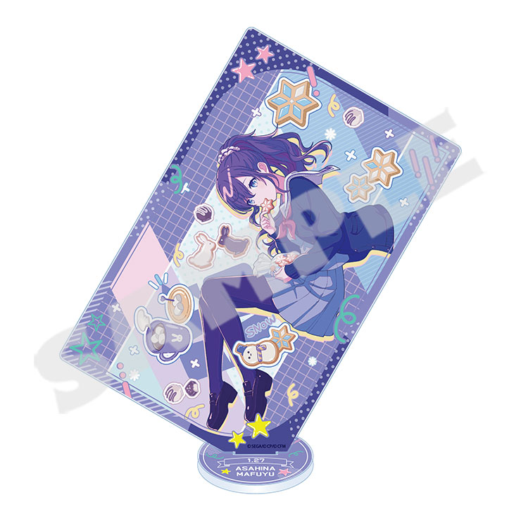 プロジェクトセカイ カラフルステージ! feat.初音ミク_Anniversary/Birthdayイラスト2023-2024 カード型アクリルスタンド 朝比奈まふゆ