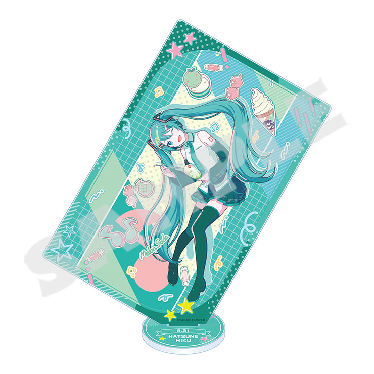 プロジェクトセカイ カラフルステージ! feat.初音ミク_Anniversary/Birthdayイラスト2023-2024 カード型アクリルスタンド 初音ミク