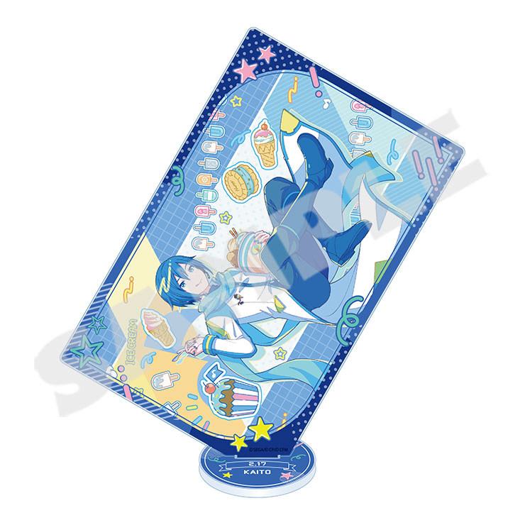 プロジェクトセカイ カラフルステージ! feat.初音ミク_Anniversary/Birthdayイラスト2023-2024 カード型アクリルスタンド KAITO