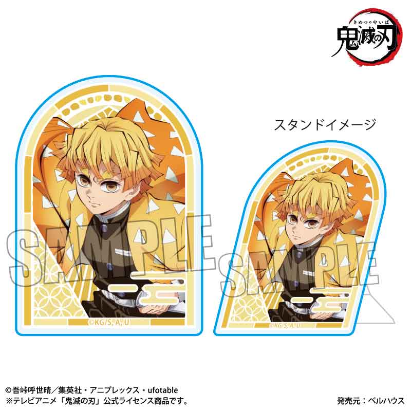鬼滅の刃_スタンディアクリルバッジ 我妻 善逸(無限城編ver.)