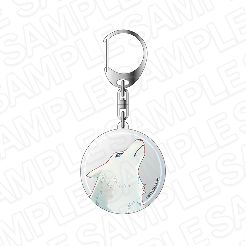 Fate/strange Fake_アクリルキーホルダー PALE TONE series 銀狼の合成獣