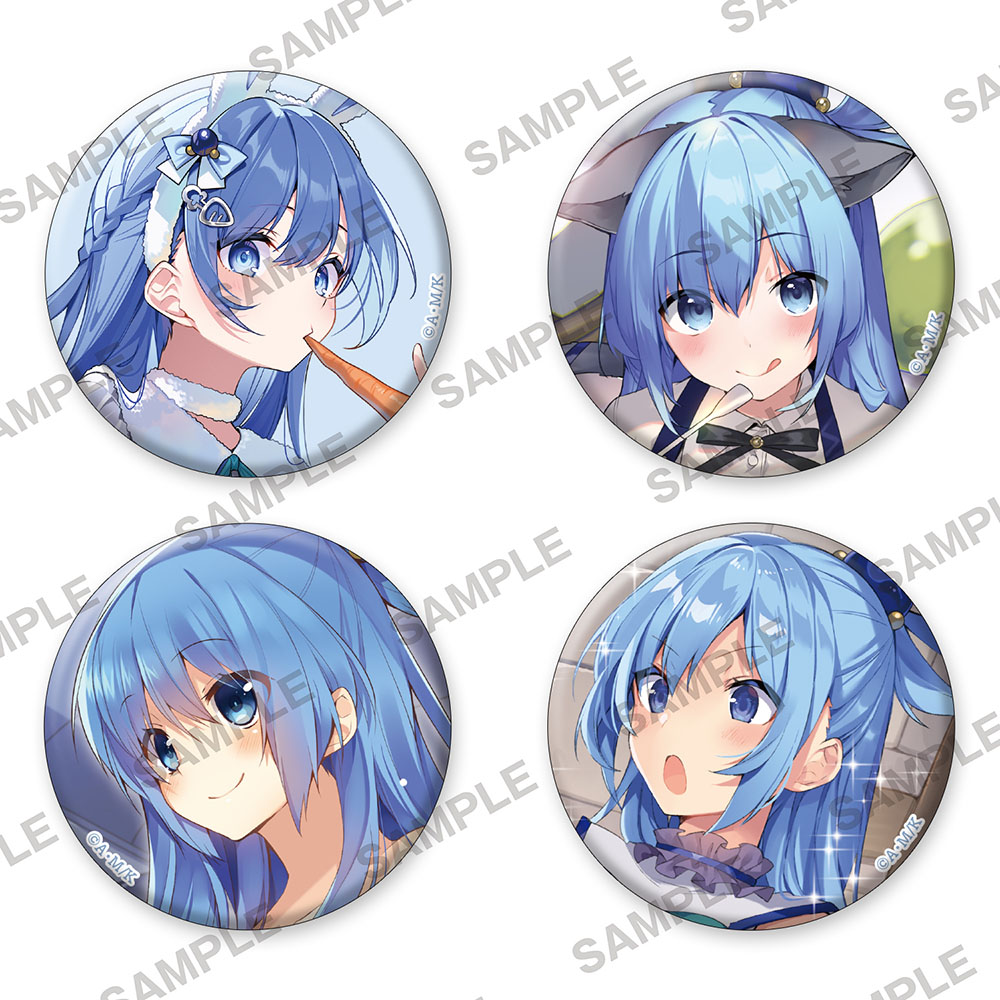 この素晴らしい世界に祝福を!_誕生祭2025 缶バッジ4個セット アクア