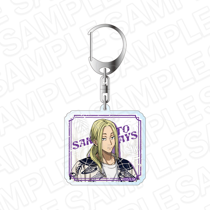 SAKAMOTO DAYS_アクリルキーホルダー 神々廻 Summer Cafe ver.