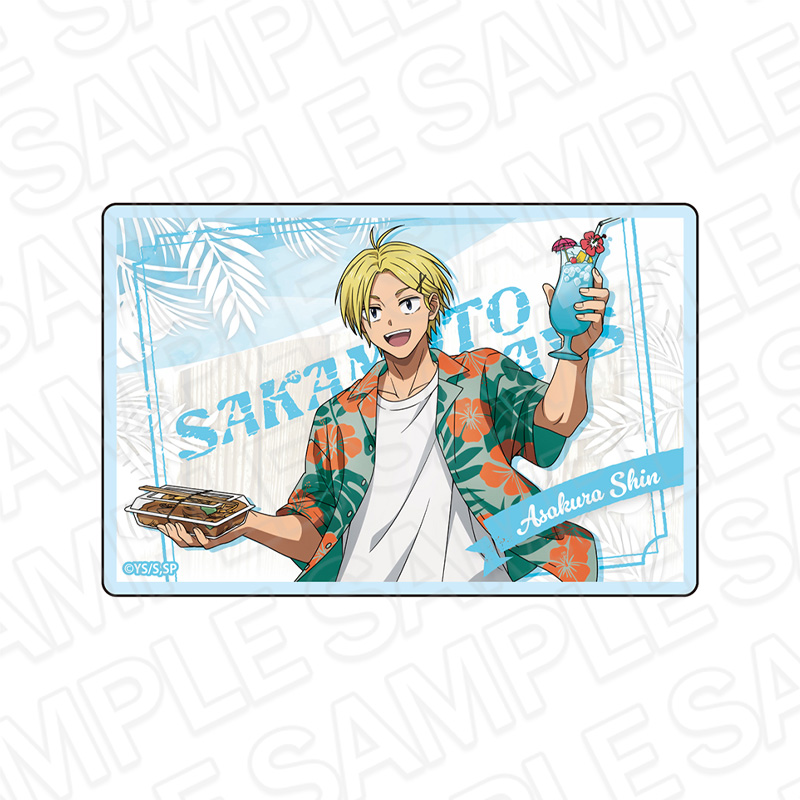 SAKAMOTO DAYS_アクリルブロック 朝倉シン Summer Cafe ver.