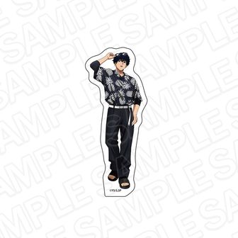 サカモトデイズ　シャカシャカキーホルダー　南雲　勢羽　夏生　神々廻　大佛　シン SAKAMOTO DAYS_デカアクリルキーホルダー03/神々廻＆南雲＆大佛