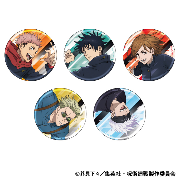 呪術廻戦　第2期_オーロラキャラバッジコレクション／パルクール　【BOX／5パック入り】