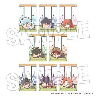 銀魂 朝は眠いが支度はする 缶バッジ 坂田銀時 描き下ろし 高杉晋助 65mm缶バッジ 朝は眠いが支度はするVer