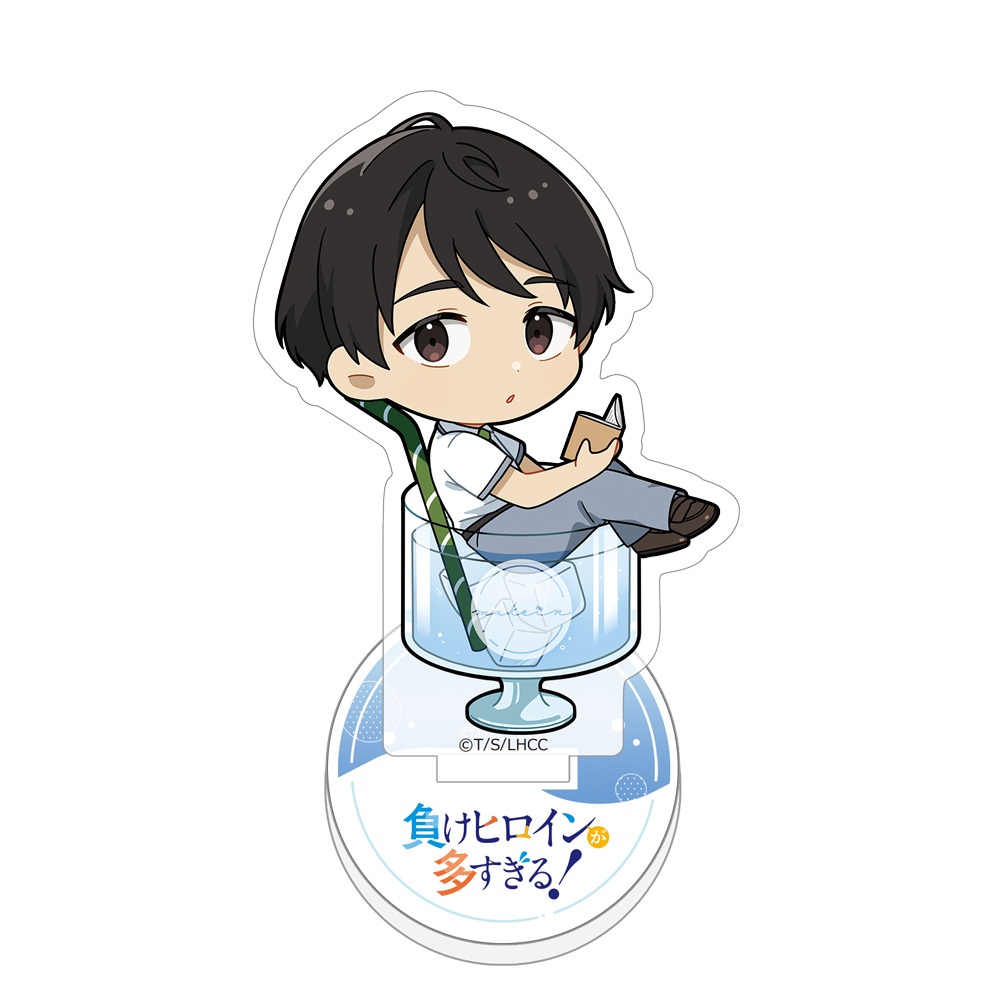 負けヒロインが多すぎる！_ミニアクリルスタンド（温水和彦／サイダー）
