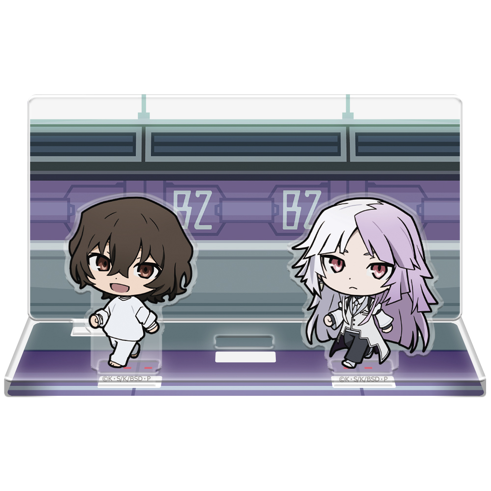 文豪ストレイドッグス_ついてっくアクリルジオラマ 太宰治＆シグマ