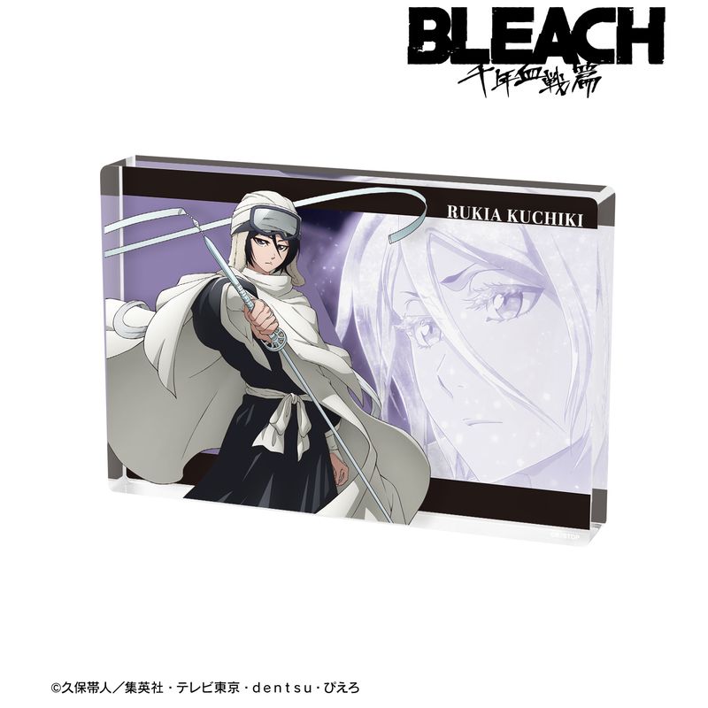 アクリルブロック　BLEACH 千年血戦篇　ラメ缶バッジ　朽木ルキア BLEACH 千年血戦篇_朽木ルキア アクリルブロック | BLEACH（ブリーチ