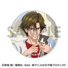 新テニスの王子様_トレーディング缶バッジ-くつろぎタイム