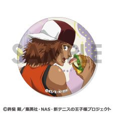 新テニスの王子様_トレーディング缶バッジ-くつろぎタイム